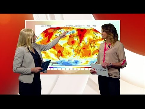 Vad händer med sommarvädret? - Nyheterna (TV4)