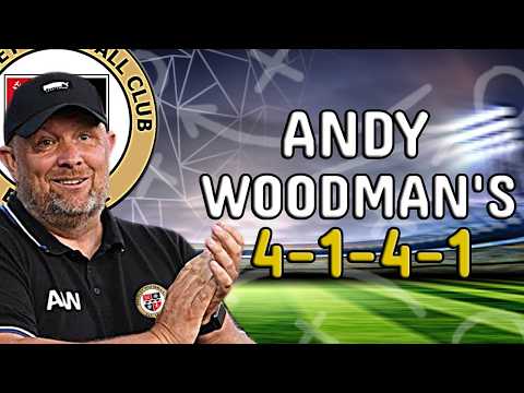 ANDY WOODMAN'S 4-1-4-1 AT BROMLEY ON FM26... ITS SICK!