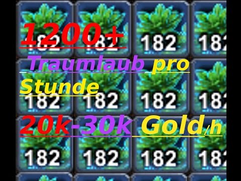 FARM GUIDE 1200+ Traumlaub pro Stunde!! 20-30k Gold/h!!