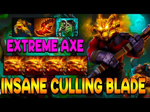 EXTREME AXE - INSANE CULLING BLADE - INTENSE CARRY - DOTA 2 GAMEPLAY