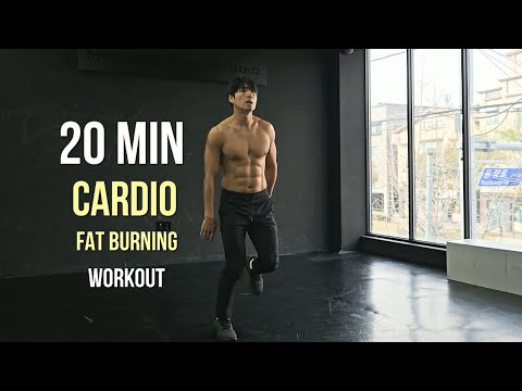 20 MIN FAT BURNING CARDIO WORKOUT (NO EQUIPMENT)
