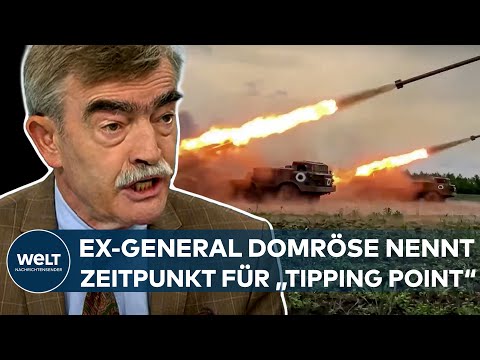 UKRAINE-KRIEG: Wendepunkt? Ex-General Domröse nennt einen Zeitpunkt und erklärt den Grund dafür