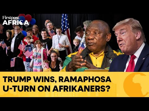 South Africa’s Ramaphosa Backs Trump’s Afrikaner Refugee Scheme: Reports | Firstpost Africa | N18G