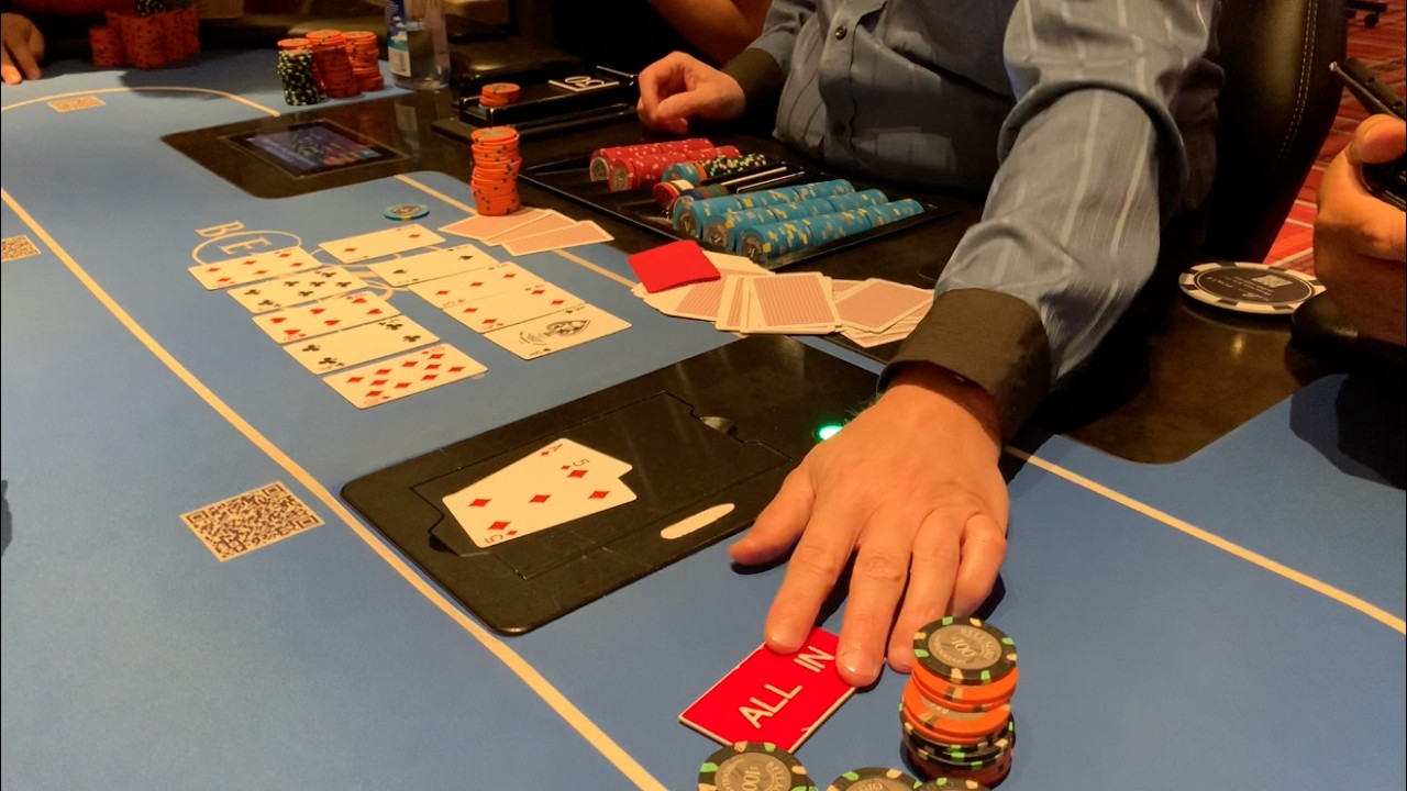 I Make RARE STRAIGHT FLUSH!! Unbelievable ALL IN!!