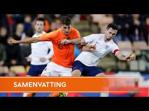 Highlights: Jong Engeland - Jong Oranje (6/9/2018)