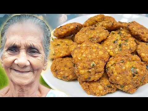 Masoor Dal Vada Recipe - Parippu Wade