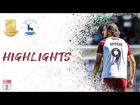 HIGHLIGHTS: Northampton Town 2 Hartlepool United 1
