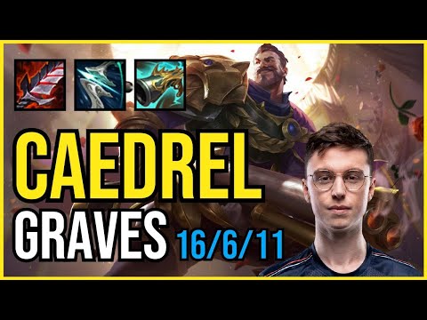 CAEDREL - GRAVES vs JARVAN IV Jungle - EUW Master - Patch 11.5