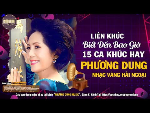 TOP NHẠC VÀNG HẢI NGOẠI PHƯƠNG DUNG HAY NHẤT - NGHE LÀ GHIỀN