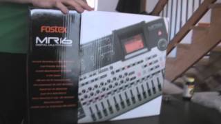 Video thumbnail for Fostex MR16 HD Unboxing Hard Disks Easy Multitracking 16 Track Digital Music Recorder by EntremientoEntrevistas