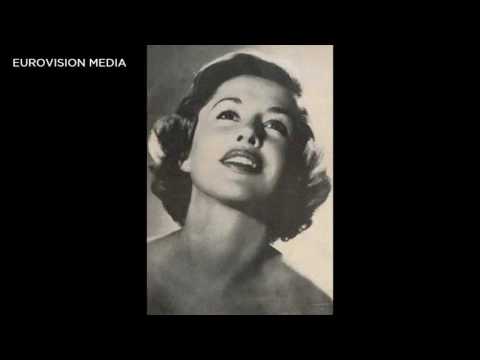 Michèle Arnaud - Ne crois pas (Luxembourg) - LIVE Eurovision 1956 Grand Final