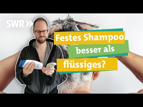 Nachhaltig Haare waschen: Wie gut ist festes Shampoo wirklich? I Ökochecker SWR