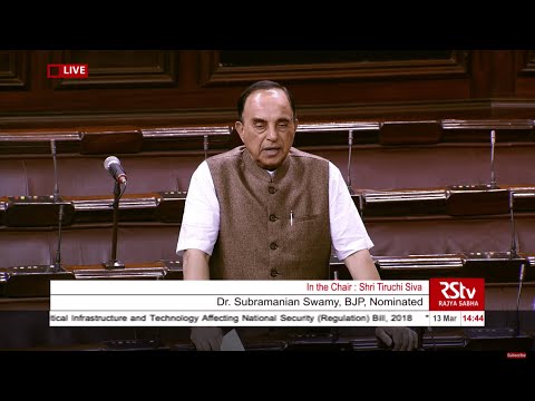 Thumbnail for Dr Subramanian Swamy Spoke In Rajya Sabha On “Foreign Investment in Financial Services Bill by Subramanian Swamy