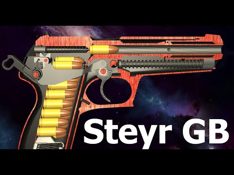 How a Steyr GB Pistol Works | Operation and Field Strip | World of Guns