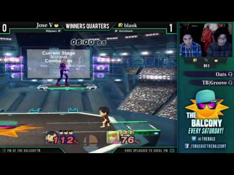 PM @ the Balcony 79 - Winners Quarters ft. Jose V (Ness) VS blank (Zero Suit Samus)