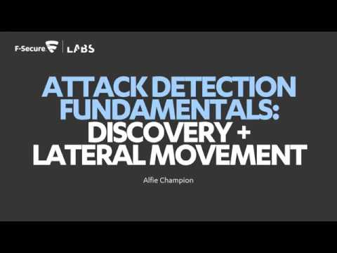 Attack Detection Fundamentals: Workshop #3 - Discovery and Lateral Movement