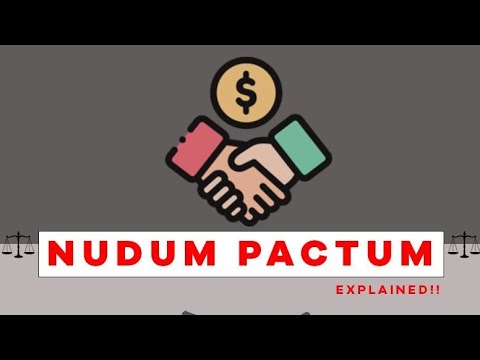 what is Nudum Pactum?