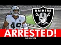 breaking raiders player arrested for dui what should las vegas do with charles snowden