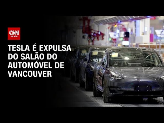 Salão do Automóvel de Vancouver expulsa Tesla após polêmicas de Musk | CNN PRIME TIME