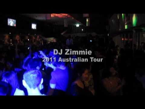 DJ Zimmie - 2011 Australian Tour Video
