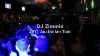 DJ Zimmie - 2011 Australian Tour Video
