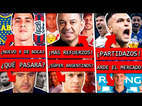 Boca advances for this new number 9 + River closes more reinforcements + Great matches: Lautaro a...