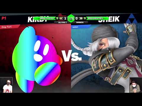 SillyVac 2 - SSBU - Dog Fort (Scout, Kirby) vs TheFoceKinMan (Sheik)