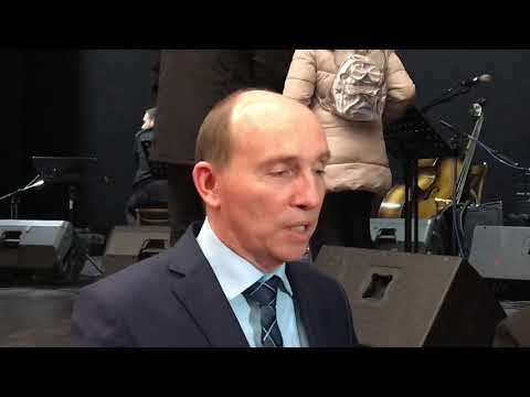 Branimir Stošić Kace, nakon solističkog koncerta Ivane Tasić u Vranju.