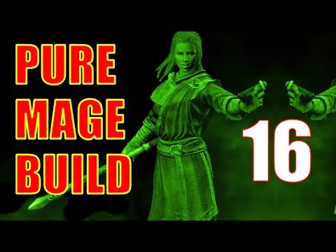 Skyrim Pure Mage Walkthrough NO WEAPONS NO ARMOR Part 16 - Business with Calcelmo