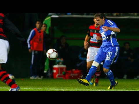 Universidad de Chile vs Flamengo Gol de Walter Montillo 2010