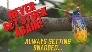 Tree Climbing Throwline Stuck? Do This to Never Get Stuck Again.