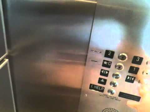 Former 1975 Montgomery bottom drive traction elevator