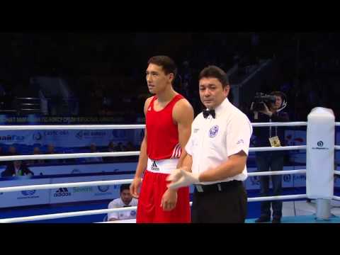 Men's Middle (75kg) - Semi Final - Zhanibek ALIMKHANULY (KAZ) vs Antony FOWLER (ENG)