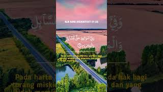 Download lagu Surah Adz Zariyat ayah 17-22 #cinguchonchannel #shortvideo #videos #subscribe mp3