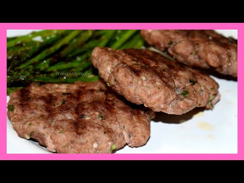 HAMBURGUESAS CASERAS de CARNE PICADA o Carne Molida 😋 Aliexpress parrilla eléctrica Sonifer