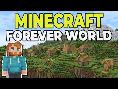 How to START your Minecraft FOREVER WORLD