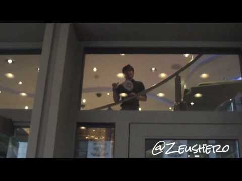 Infinite before performing for MTVK @ Toshi's Living Room NYC 131116