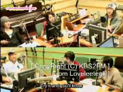 100428 ENGSUB Leeteuk, Kyuhyun, Jea, Mate make fun of Eunhyuk's Party in the YUJA