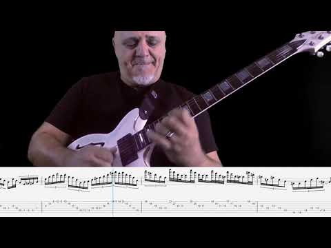 Frank Gambale - My Little Viper (Guitar solo transcription)