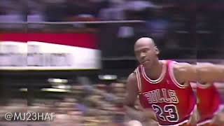 Michael Jordan Got Mad for No Call on His Monster DUNK! (1993.03.02)