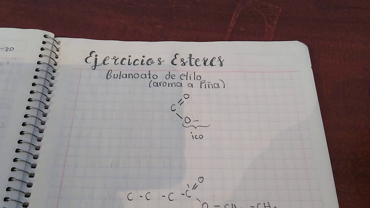 Butanoato de etilo - ésteres