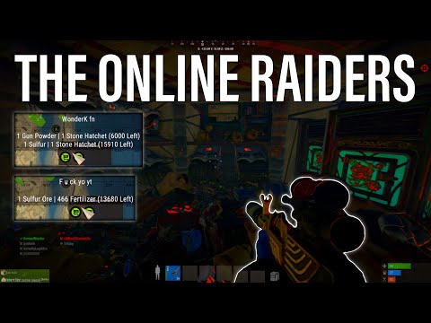 How We ONLINE RAIDED All of Our Enemies - Rust Console Edition