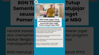 VIRAL JOGET MBG, HENDRIK KENA SANKSI! BGN Tutup SPPG Pangauban, Bukan karena Dansa Tapi Ini