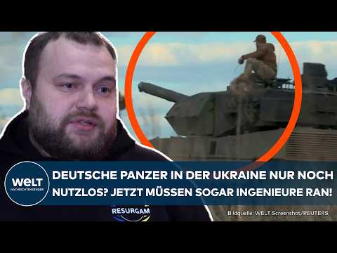 UKRAINE: Deutsche Leopard-Panzer stehen in der Ukraine still! Kaum noch Bewegung! Keine Wunderwaffe