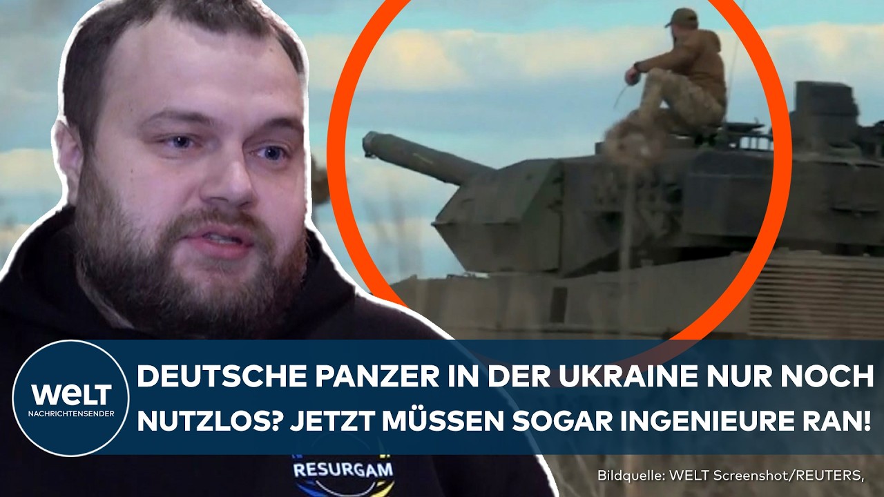 UKRAINE: Deutsche Leopard-Panzer stehen in der Ukraine still! Kaum noch Bewegung! Keine Wunderwaffe