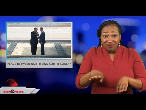North and South Korea discuss denuclearization (ASL - 4.27.18)