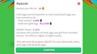 Roblox Egg Farm Simulator How To Get Black Eggs Code म फ त - roblox egg farm simulator rebirthing with many golden eggs back from vacation