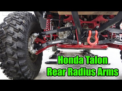 Honda Talon Rear Radius Arms & CV Axle Upgrade