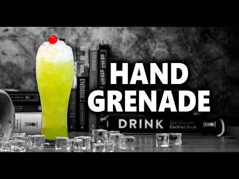 Louisianna's Strongest Drink The Hand Grenade Cocktail