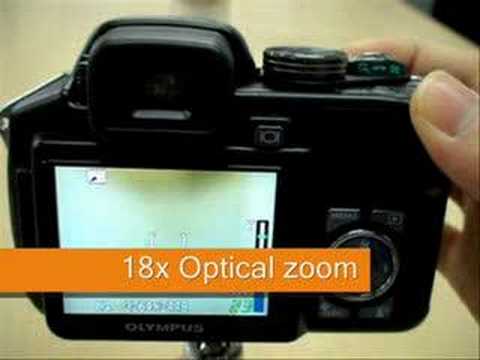 Olympus SP560 UZ - demonstration video